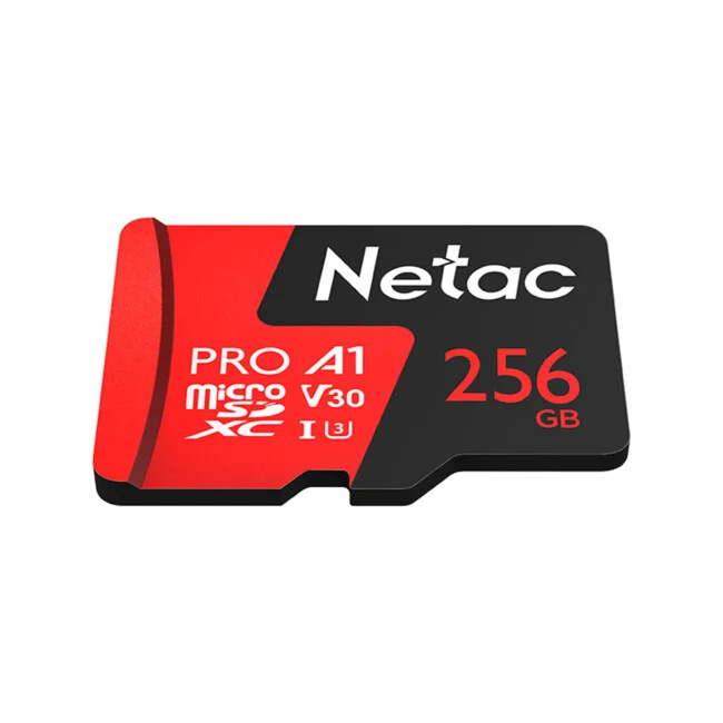 CARTAO DE MEMORIA 256GB P500 EXTREME PRO MICRO SDXC CLASSE U3 C/ ADAPT SD V30 A1 NETAC foto 2