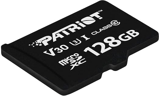 CARTAO DE MEMORIA 128GB VX SERIES MICROSDXC CLASSE 10-U3 V30 UHS-I PATRIOT foto 3