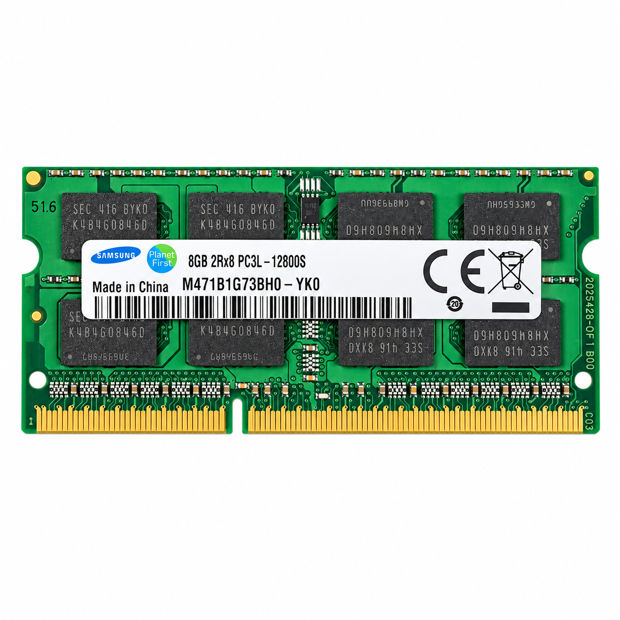 MEMORIA RAM DDR3L 8GB SAMSUNG (NOTEBOOK)