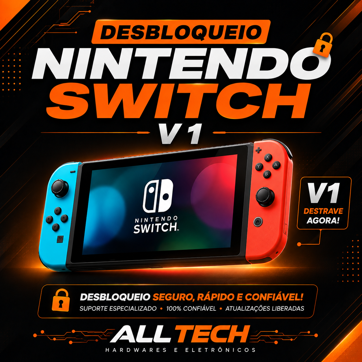 DESBLOQUEIO NINTENDO SWITCH (V1)